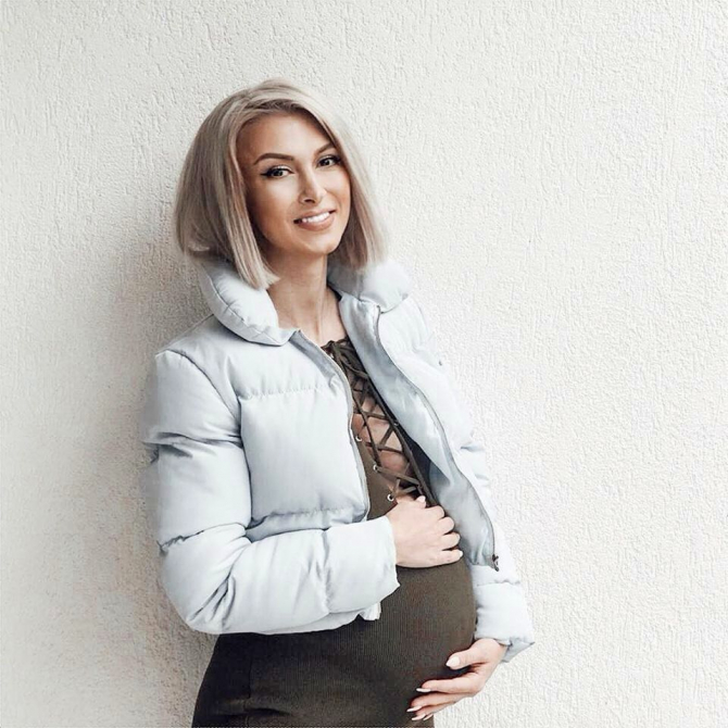 Andreea Bălan înainte de naștere. Foto: Instagram / Andreea Bălan