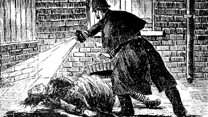 Polițiștii l-au suspectat pe bărbierul polonez că ar fi Jack Spintecătorul. Foto: The Illustrated Police News/Wikimedia Commons