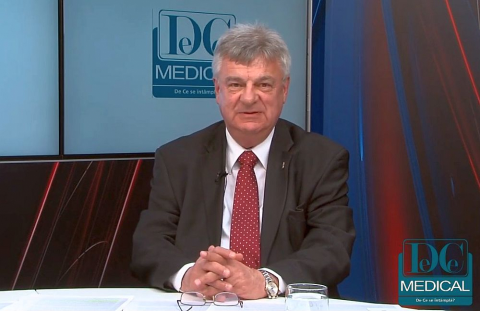 Prof.dr. Sorin Rugină, rectorul Universității Ovidius din Constanța. Foto: DC MEDICAL