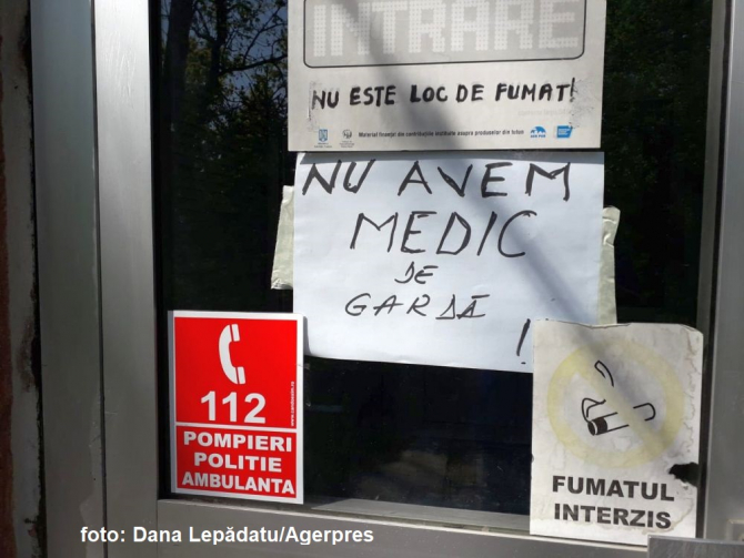 Pentru că nu sunt medici, Spitalul de Psihiatrie Cronici Dumbrăveni nu mai are linia de gardă de medicină generală. Foto: Agerpres
