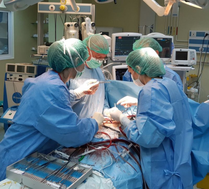 Ruptură cvasicompletă de aortă - un bărbat de 30 de ani, din Tulcea, i-a supraviețuit acestui diagnostic  FOTO: Facebook Spitalul Judeețan Constanța