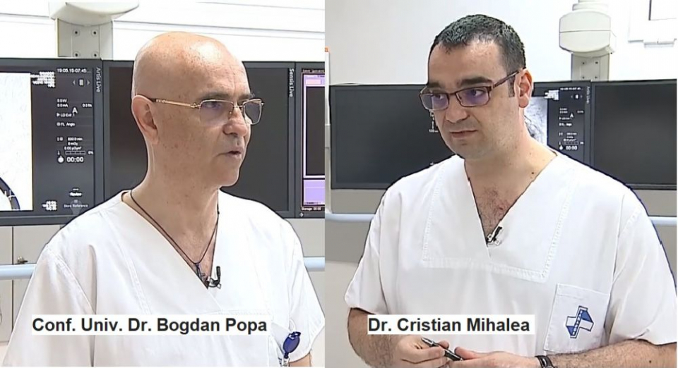 Conf. Univ. Dr. Bogdan Popa și Dr Cristian Mihalea, la Interviurile Dc Medical