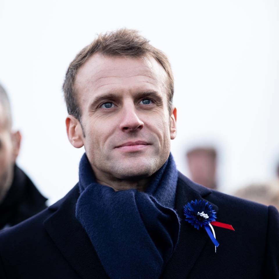 Preşedintele francez Emmanuel Macron 