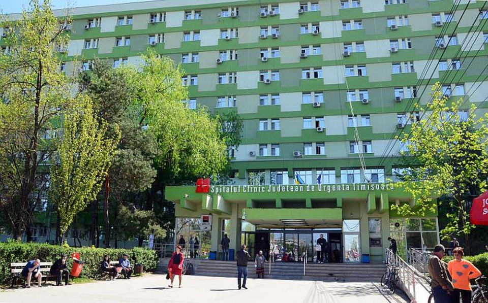 Spitalul Județean de Urgență Timișoara. Foto: SCJUPBT