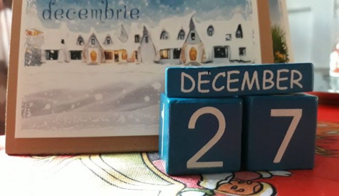 27 decembrie calendar. Foto: DC Medical