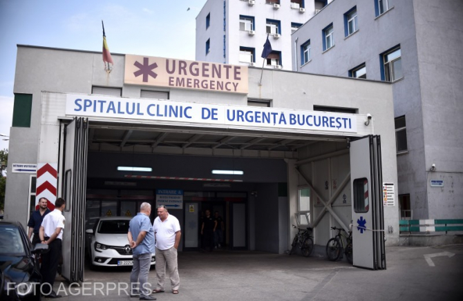 Spitalul de Urgență Floreasca. Foto: Agerpres