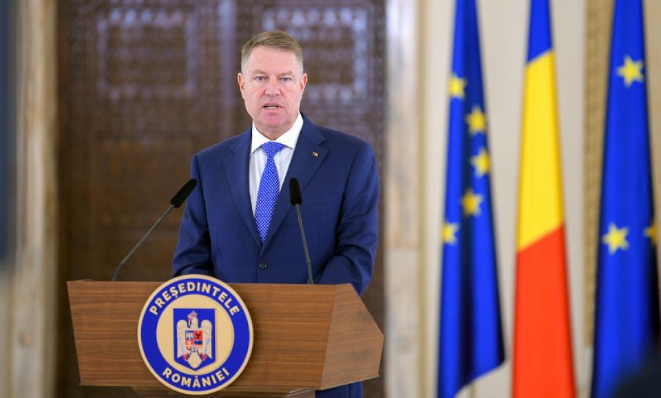 Președintele Klaus Iohannis. Foto: Președinție