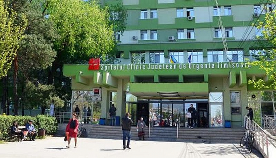 Spitalul Județean de Urgență Tikmișoara. Foto: Facebook