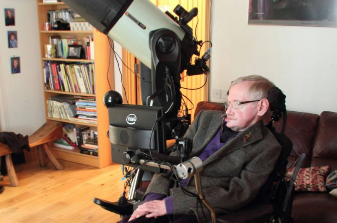 Stephen Hawking. Foto: Facebook