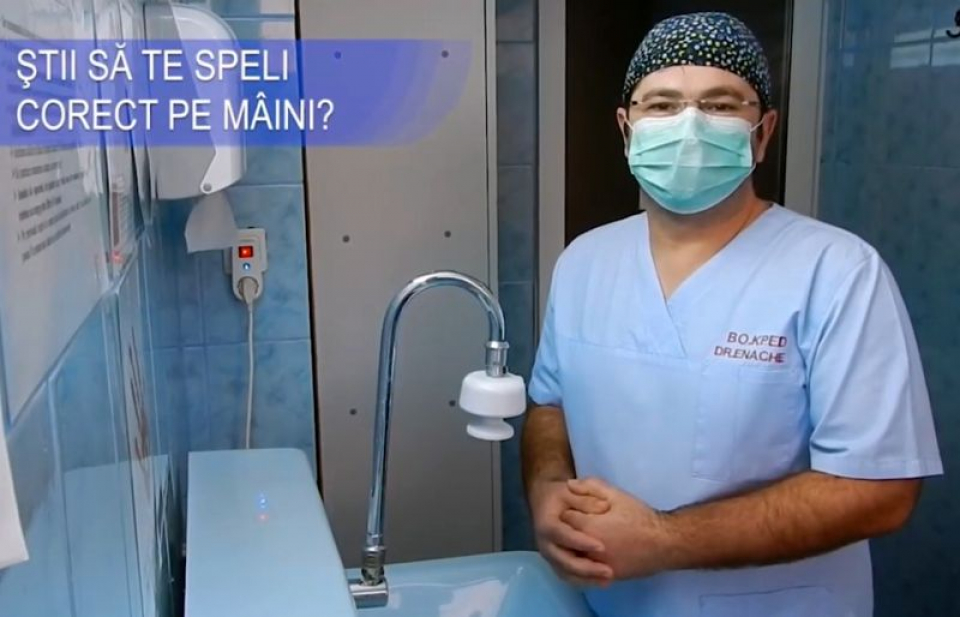 Chirurgul ortoped pediatru Florin-Daniel Enache, de la SJU Constanța