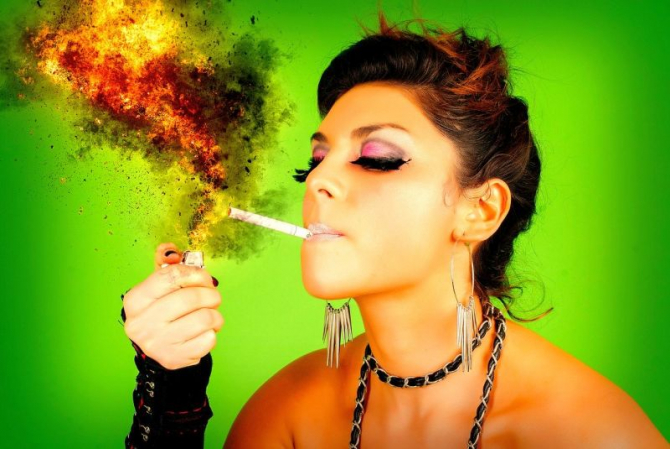 Fumatul e principala cauză de BPOC. Foto: Pixabay