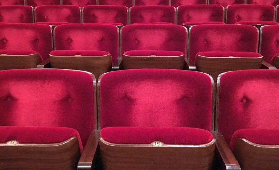 Sală de cinema, teatru. Foto: Pixabay