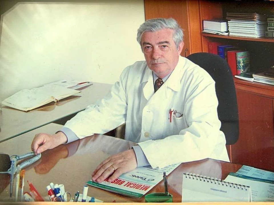 Prof dr Dan Olteanu. Foto: Societatea de Medicină Internă / Facebook
