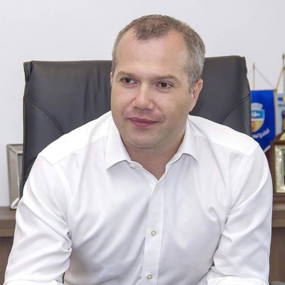 Ionuț Pucheanu, primar Galați     Foto: Facebook