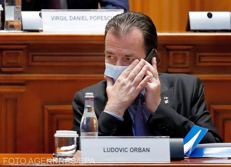 Premierul Ludovic Orban. Foto: Agerpres