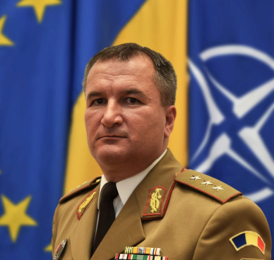 General - locotenent Daniel Petrescu. Foto: MApN