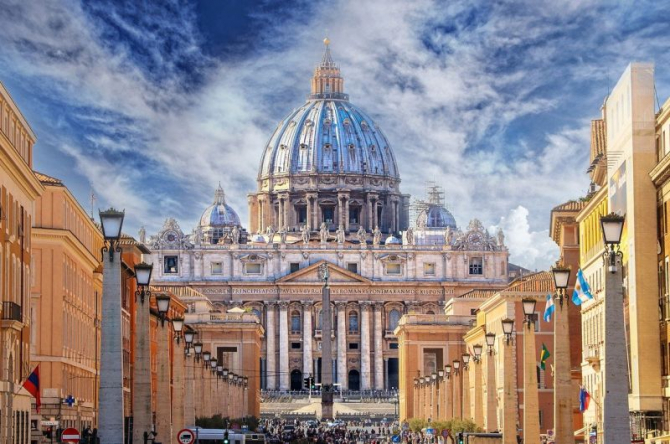 Basilica Sf Petru, Vatican. Foto: Pixabay