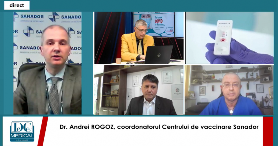 Cine se vaccinează anti-COVID-19 cel mai mult în România. Dr. Andrei Rogoz (Sanador): "E o proporție destul de mare"