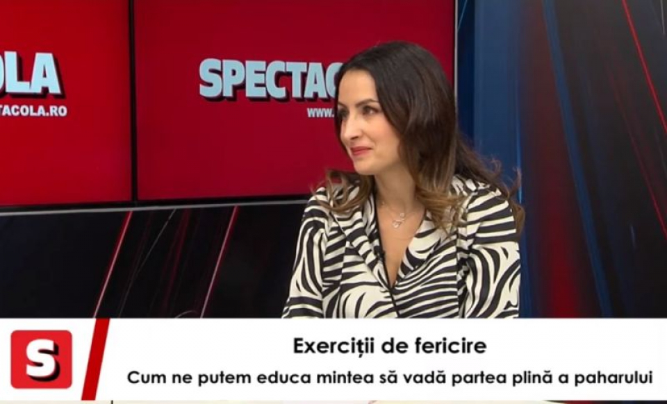 Psiholog Georgiana Spătaru. Foto: Spectacola