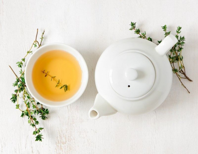 Ceaiul de cimbru. Foto: Pixabay