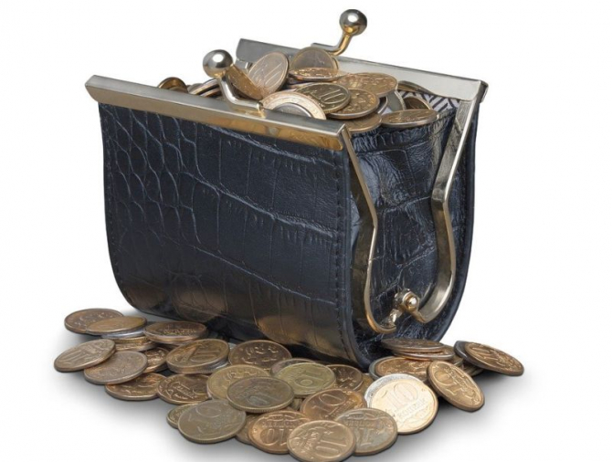 Portmoneu plin cu bani. Foto: Pixabay