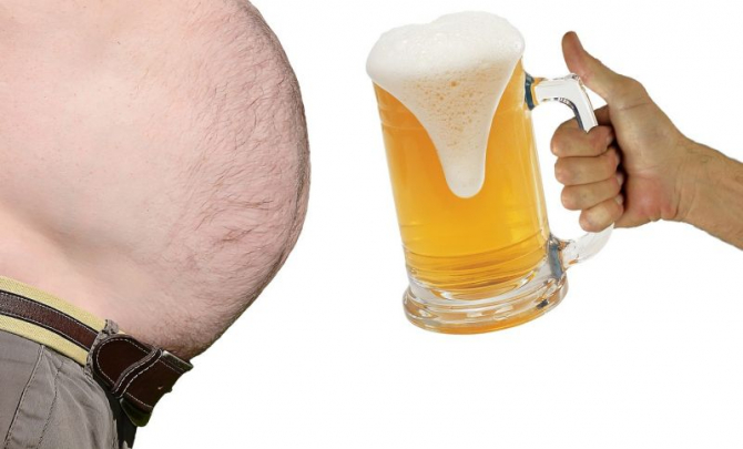 La obezi și supraponderali efectele alcoolului sunt infinit mai devastatoare. Foto: Pixabay