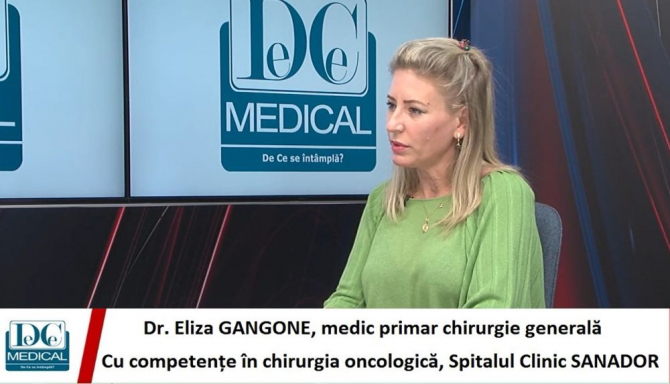 Dr Eliza Gangone, la Interviurile DC Medical