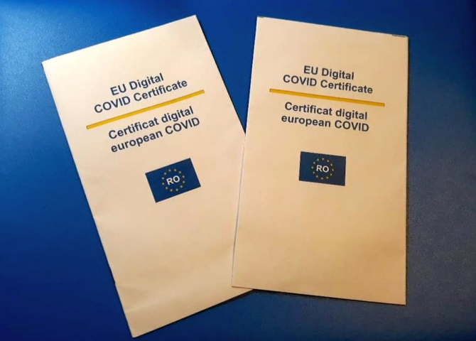 Certificat digital european COVID-10. Foto: DC Medical