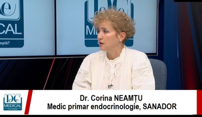 Dr Corina Neamțu, SANADOR. Foto: DC Medical