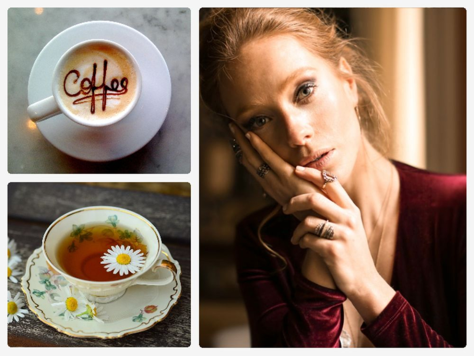 Cafea sau ceai       Foto colaj: Pixabay