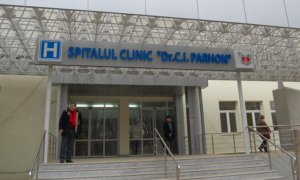 Spitalul  Clinic Parhon din Iași. Foto: Facebook