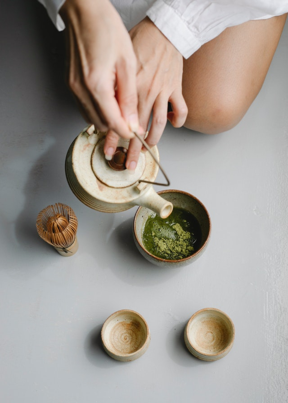 Ceai verde Matcha       Photo by Charlotte May from Pexels