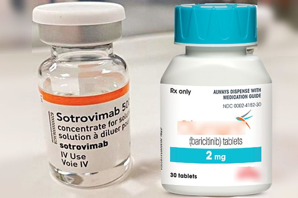 Cele două medicamente recomandate de OMS: baricitinib și sotrovimab