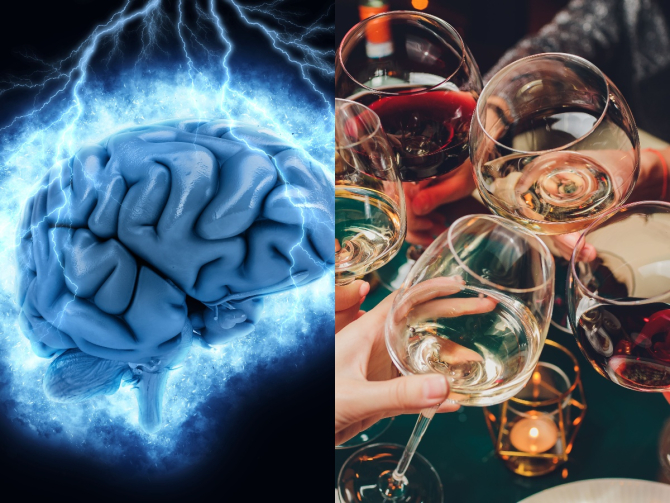 ce se intampla in creier cand bei vin sau tuica - FOTO: Freepick