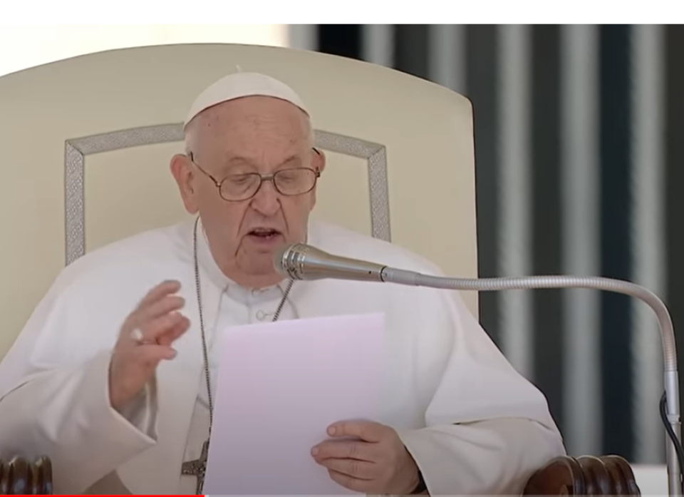 papa francisc - FOTO: Captură: YouTube@Vatican News