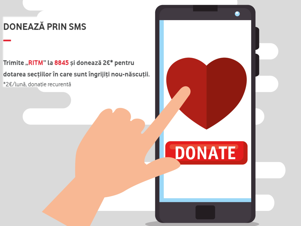 fondul viata - Freepick @studiogstock & Fundația Vodafone Romania SMS "RITM"