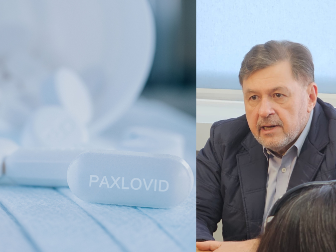 Paxlovid - Foto: Freepick @kkhaosai & DC Medical (Alexandru Rafila, spitalul Codlea, Brasov)